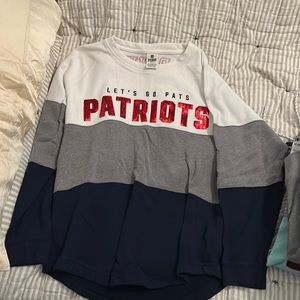 PINK Patriots pullover